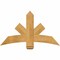 Ekena Millwork Alberta Rough Sawn Timber Gable Bracket, Western Red Cedar, 48"W x 28"H x 2"D x 6"F, 14/12 Pitch GBW048X28X0206ALB00RWR - alternate 1
